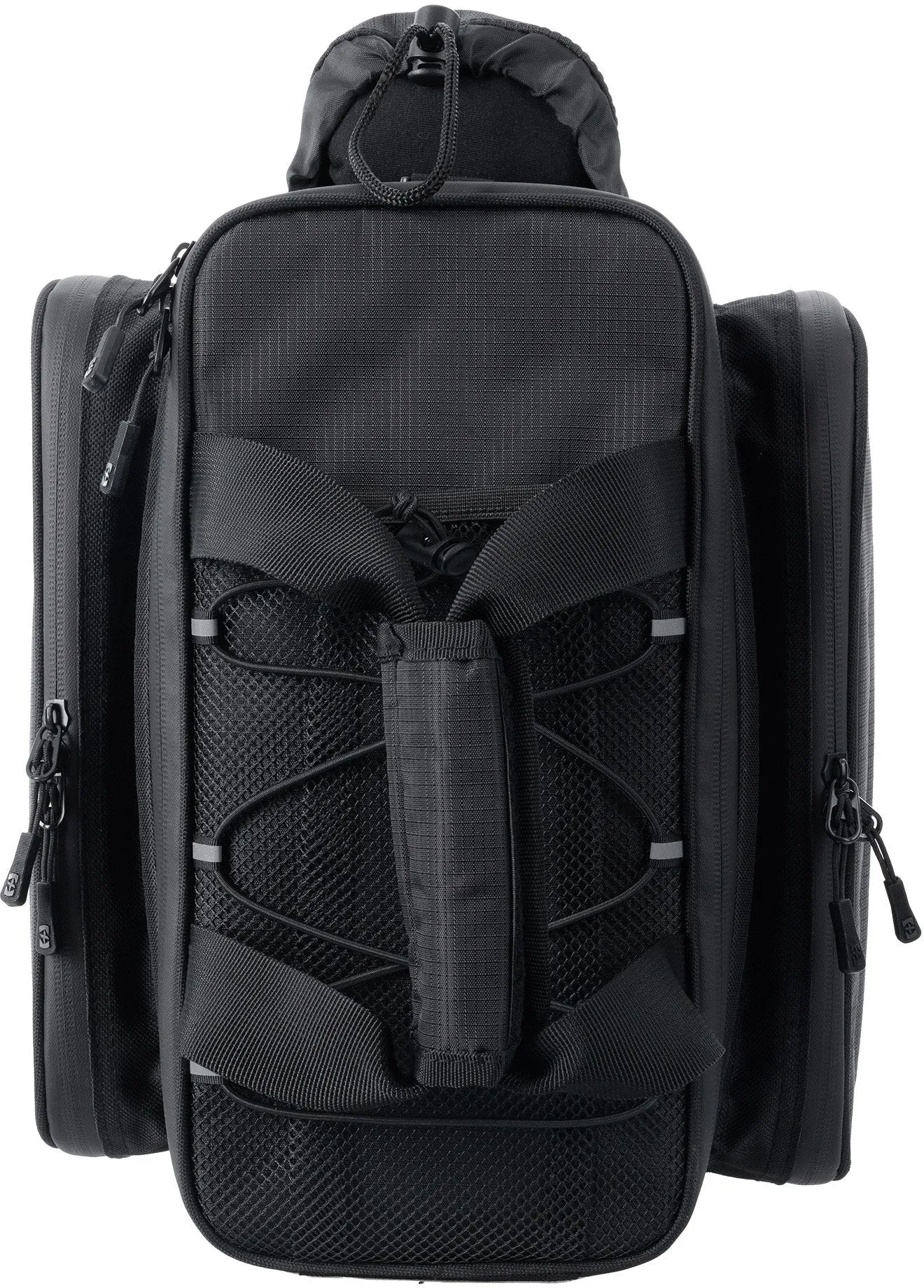 Oxford T18 Rack Top Bag With 18L Pannier Bag - Black