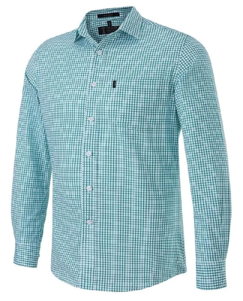Pilbara Shirt Mens Single Pocket Check
