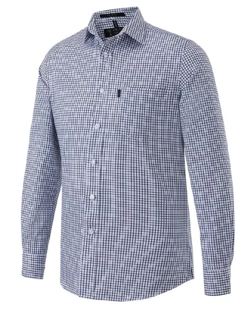 Pilbara Shirt Mens Single Pocket Check