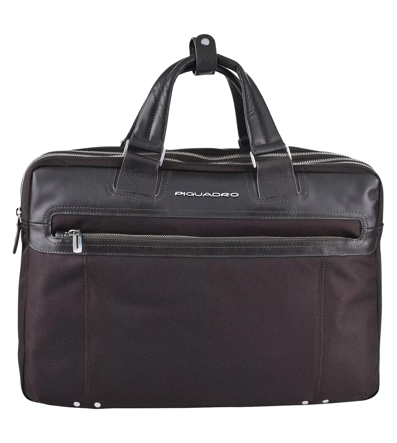 Piquadro Link Men's Dark Brown Laptop Briefcase