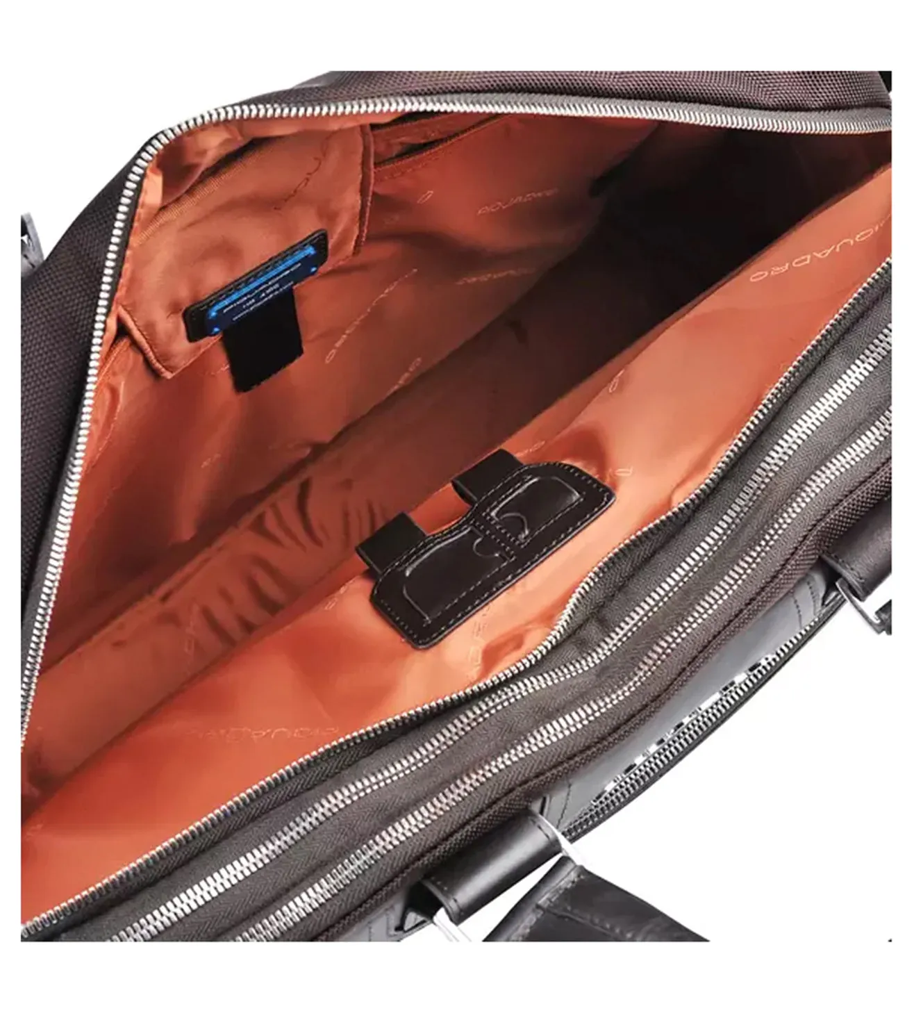 Piquadro Link Men's Dark Brown Laptop Briefcase