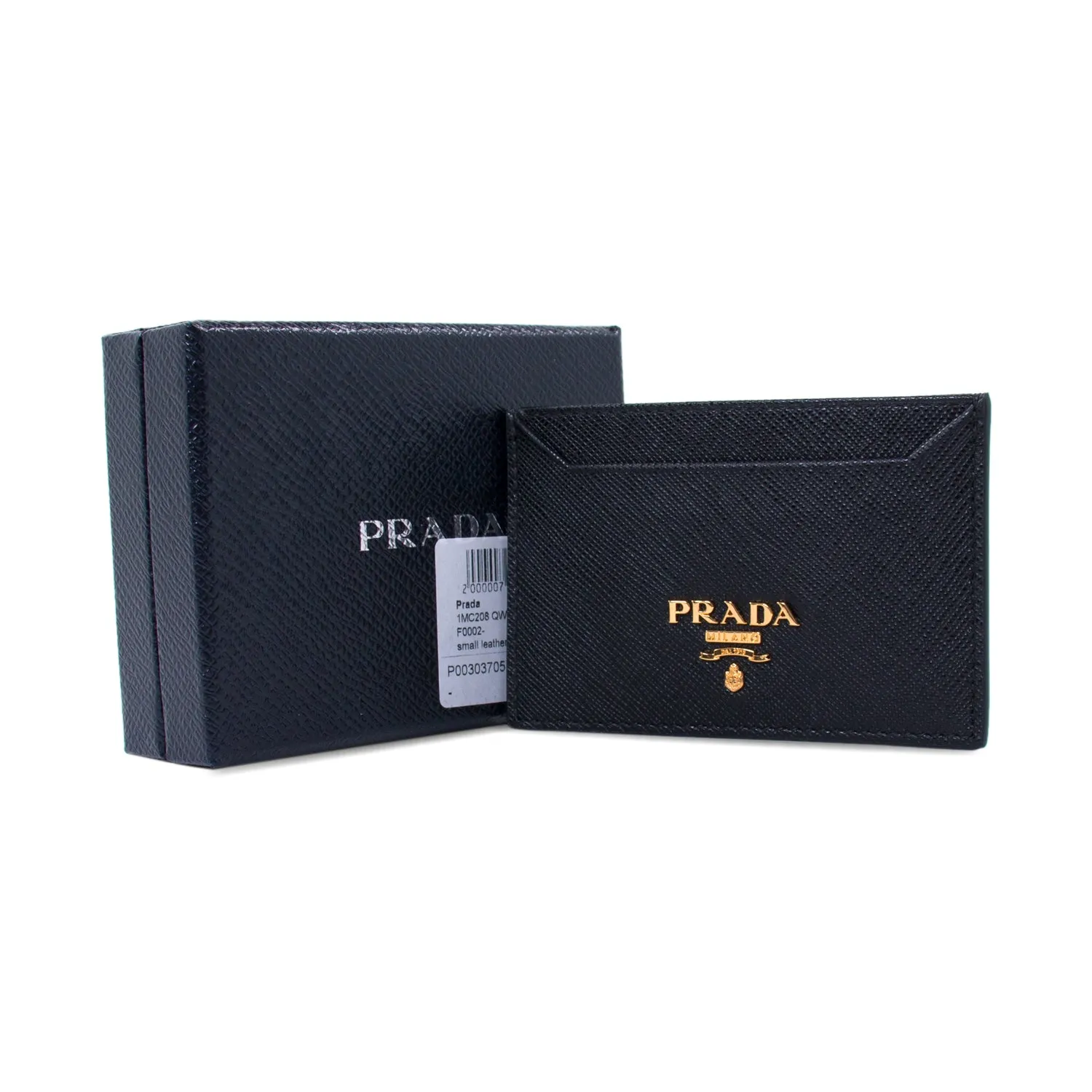 Prada Saffiano Leather Card Holder
