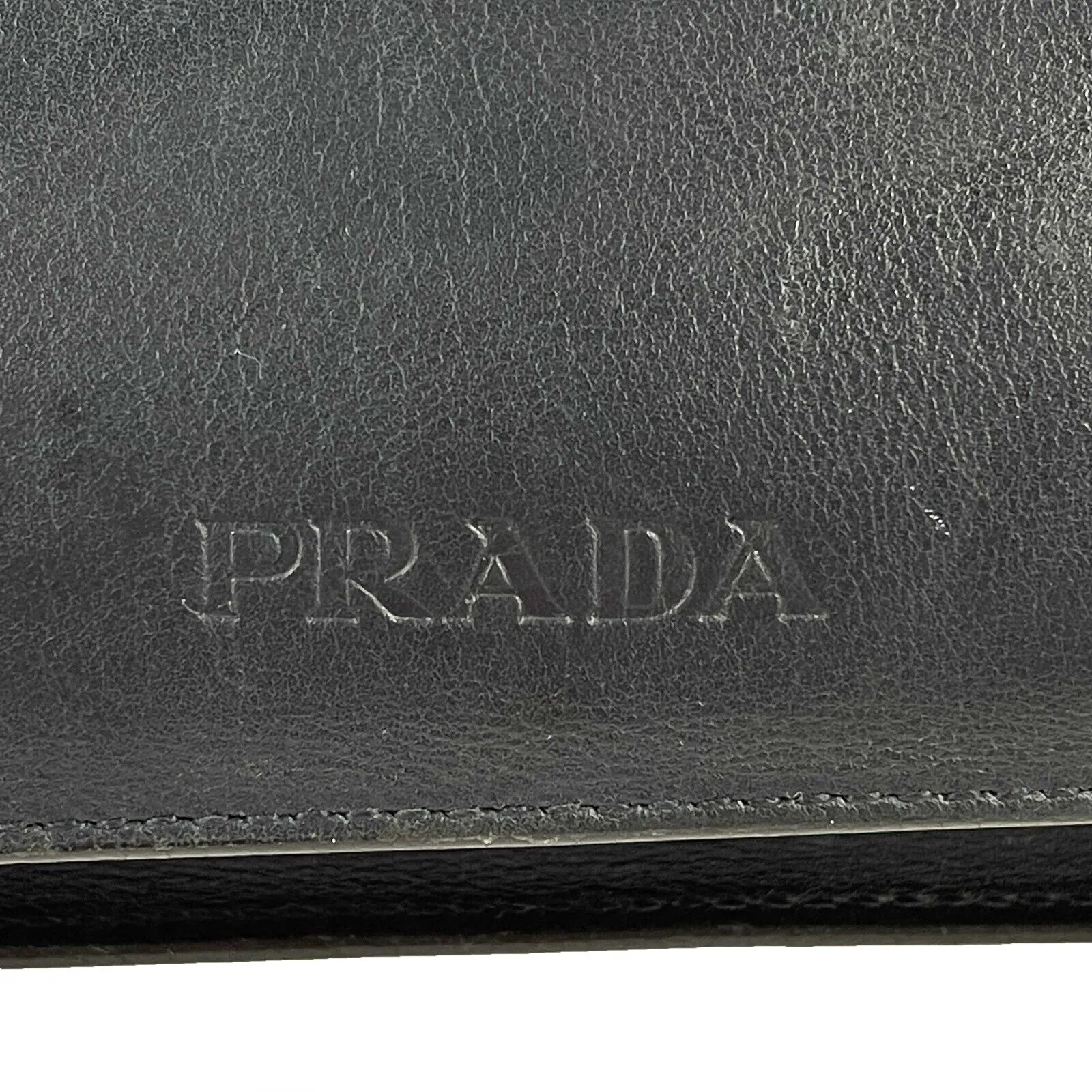 Prada - Vitello Sport Messenger Shoulder Bag - Baltico (Navy) Crossbody Bag