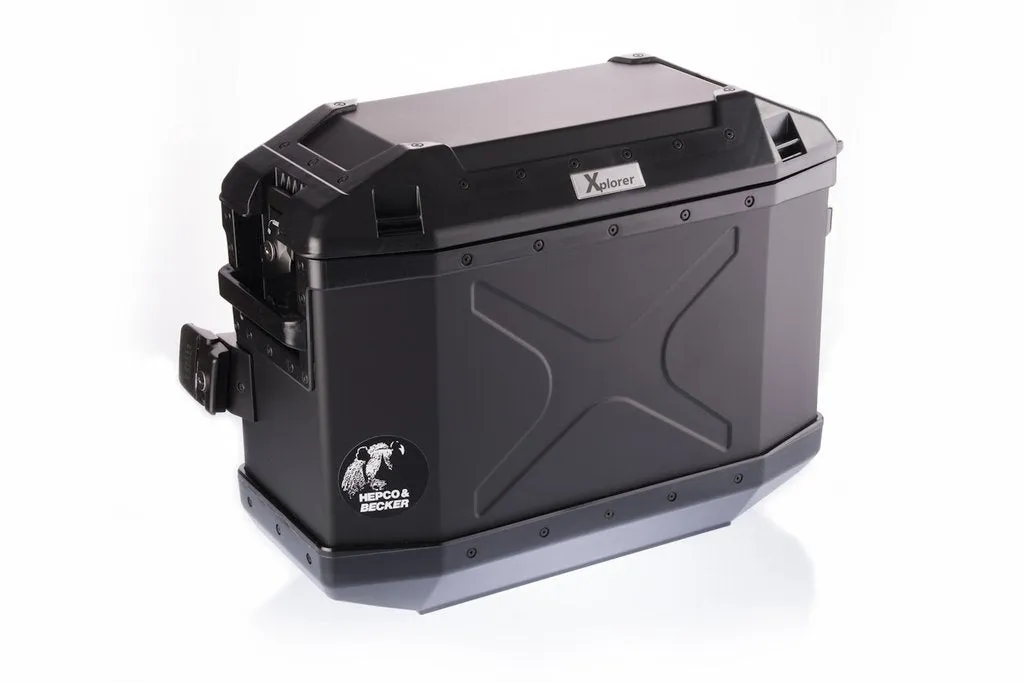 PRE ORDER ONLY Hepco & Becker 30 lit Alu Xplorer  Sidecase
