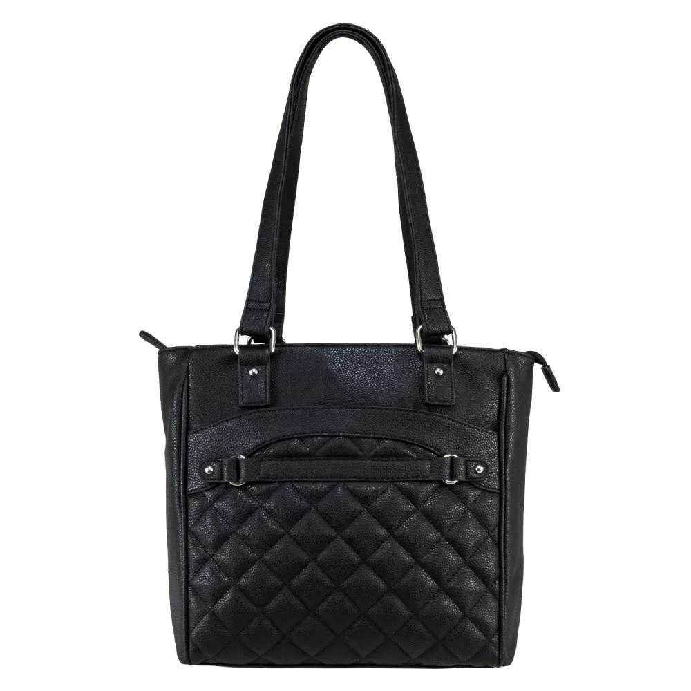 Quilted CCW Tote Gray