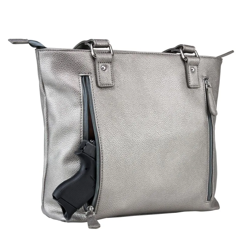 Quilted CCW Tote Gray