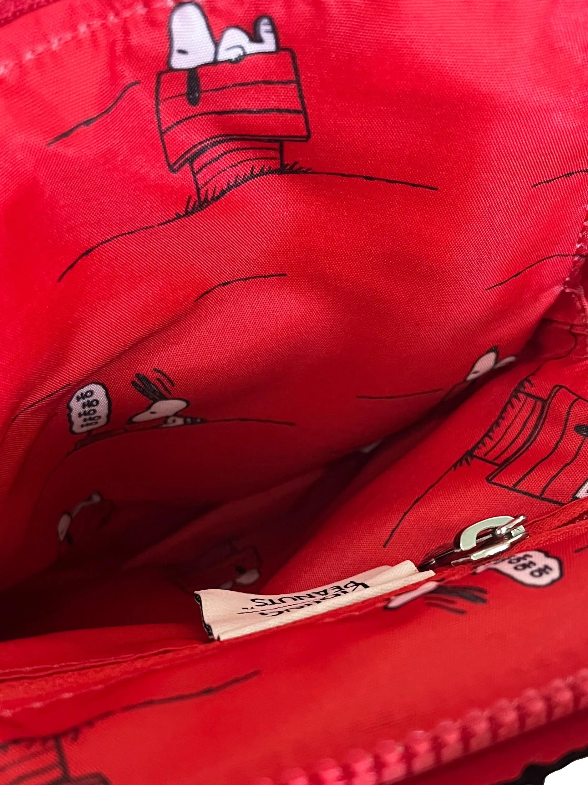 Red Peanuts Crossbody Bag Purse