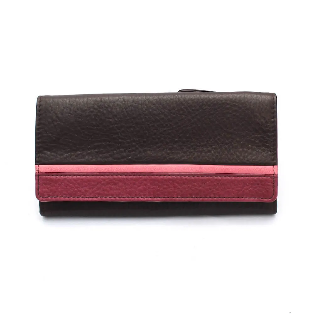 RFID Women's Leather Card Case Wallet