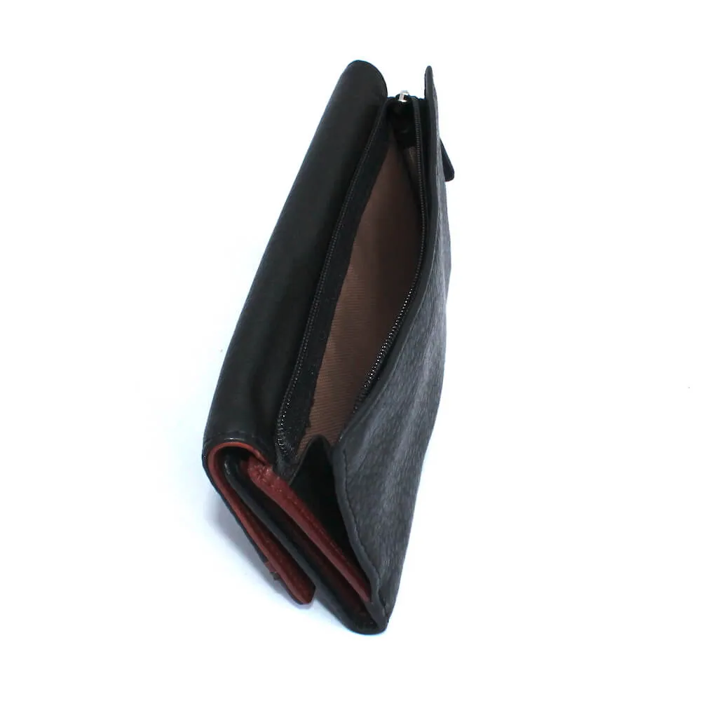 RFID Women's Leather Card Case Wallet