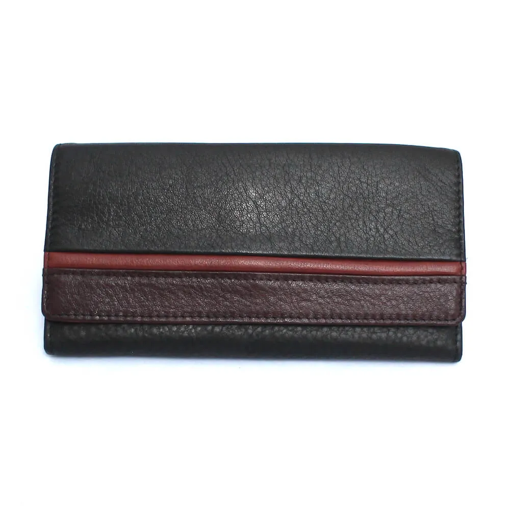 RFID Women's Leather Card Case Wallet