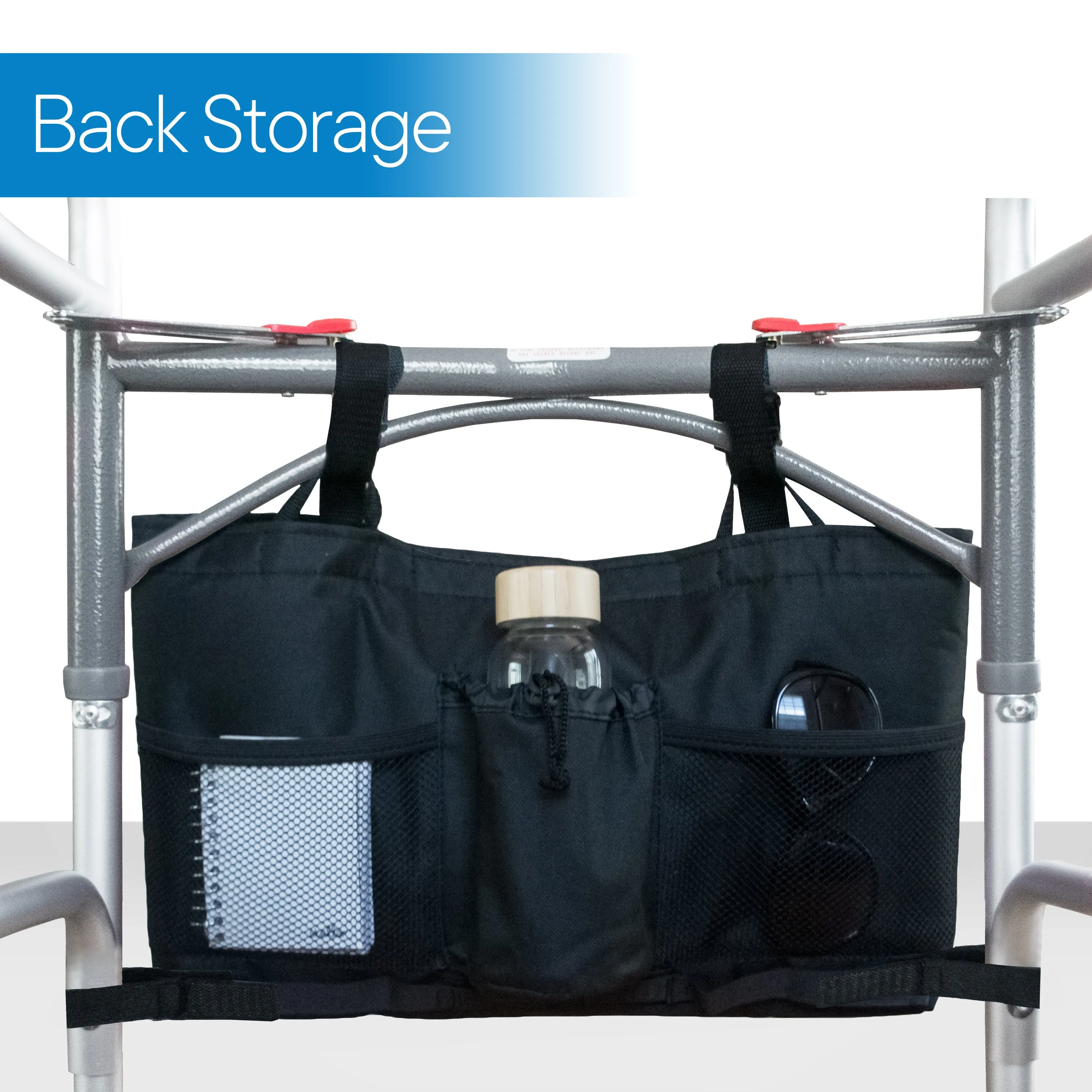RMS - Black Walker Bag with Soft Cooler