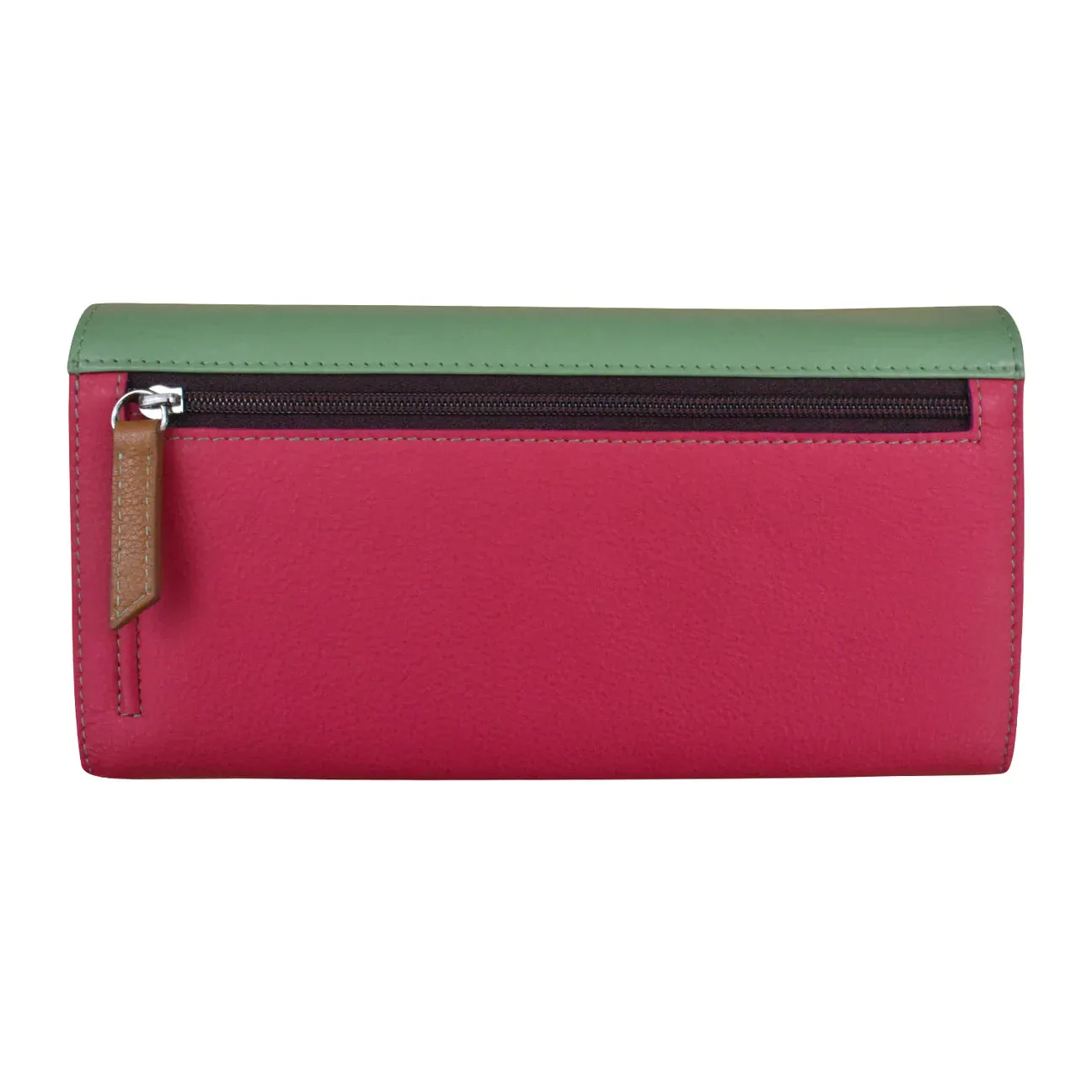 Rosemary Wallet in Sage Multi
