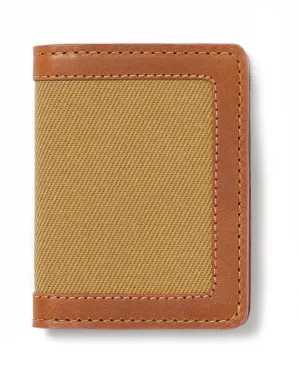 Rugged Twill Outfitter Card Wallet Tan