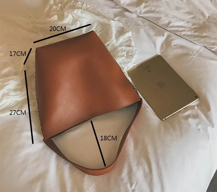 Savannah Chain Bucket Handbags
