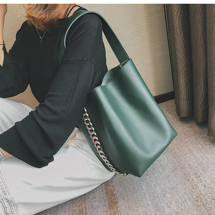 Savannah Chain Bucket Handbags