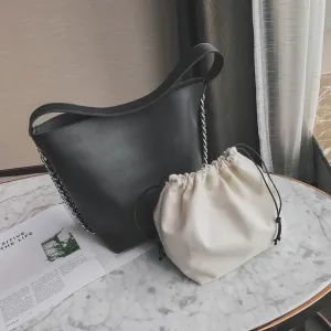 Savannah Chain Bucket Handbags