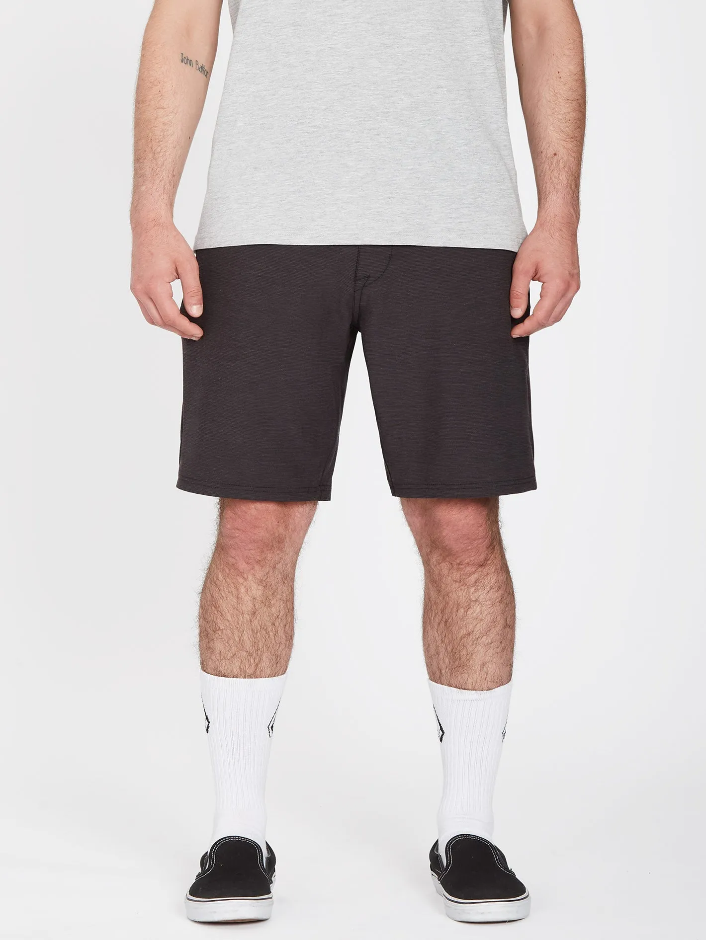 Slub Frickin Cross Shred 20" Hybrid Short - BLACK