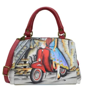 Small Multi compartment Satchel - 8325