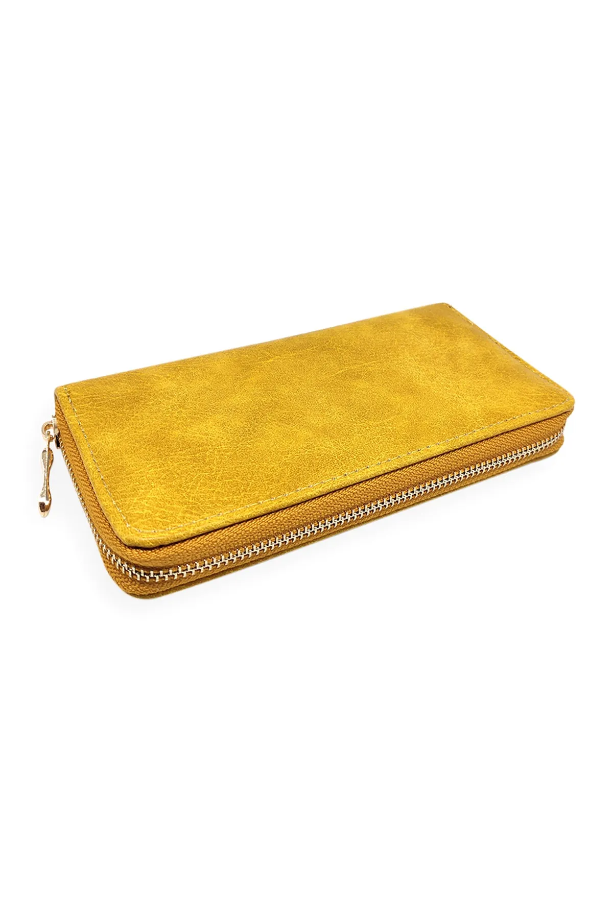 SMOKE PRINT ZIPPER WALLET