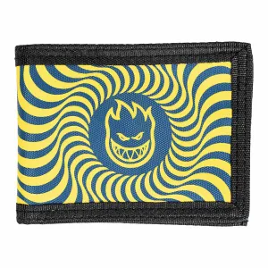 Spitfire - Bighead Swirl Wallet Navy/Gold