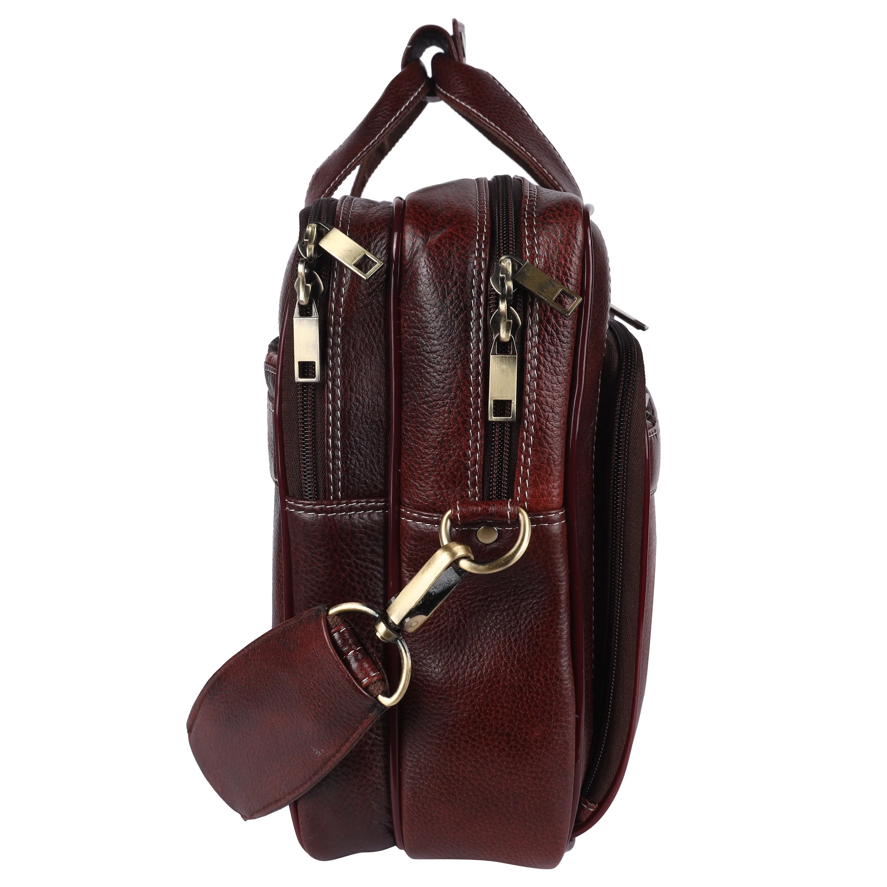 The Best Leather Brown Men's Laptop Handbag