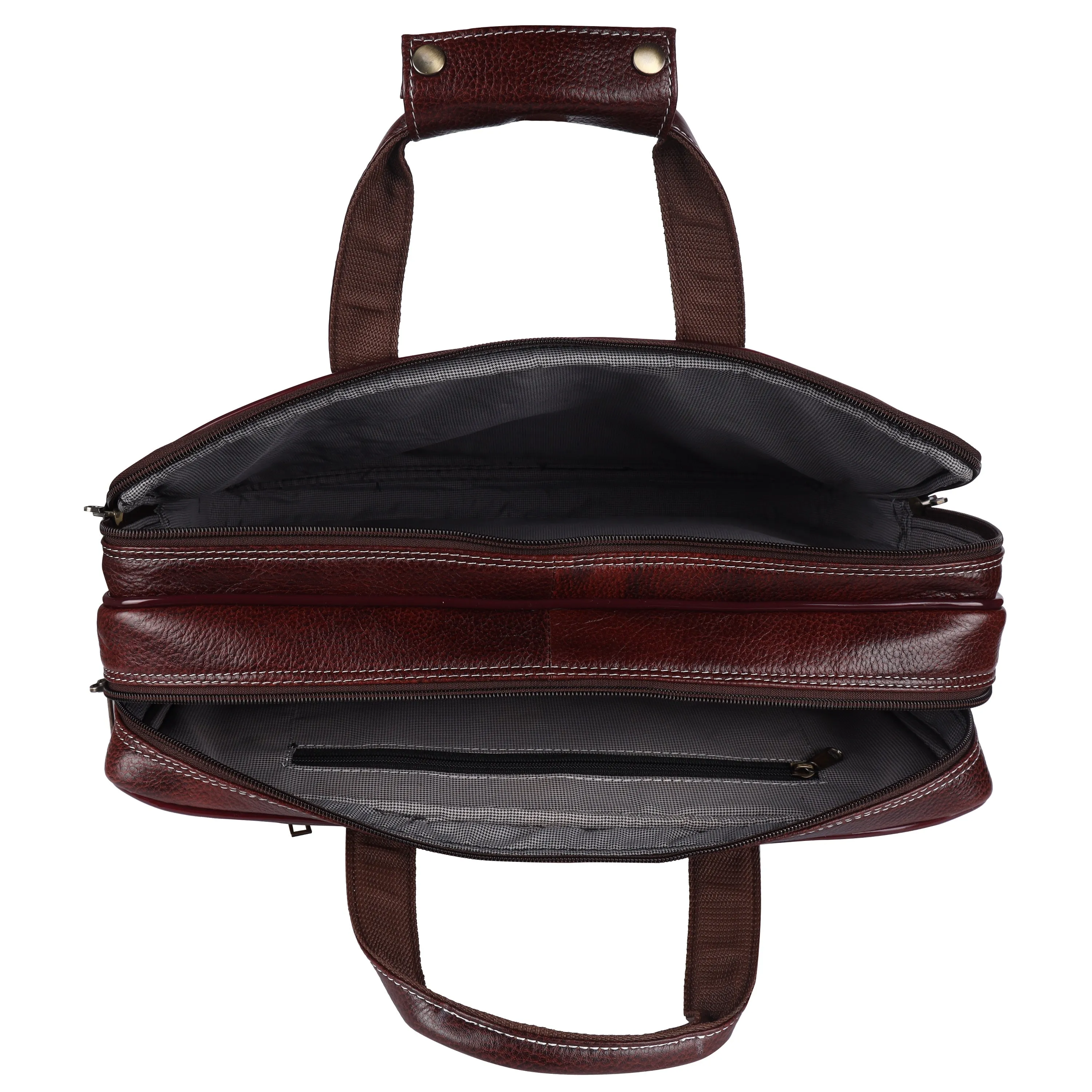 The Best Leather Brown Men's Laptop Handbag