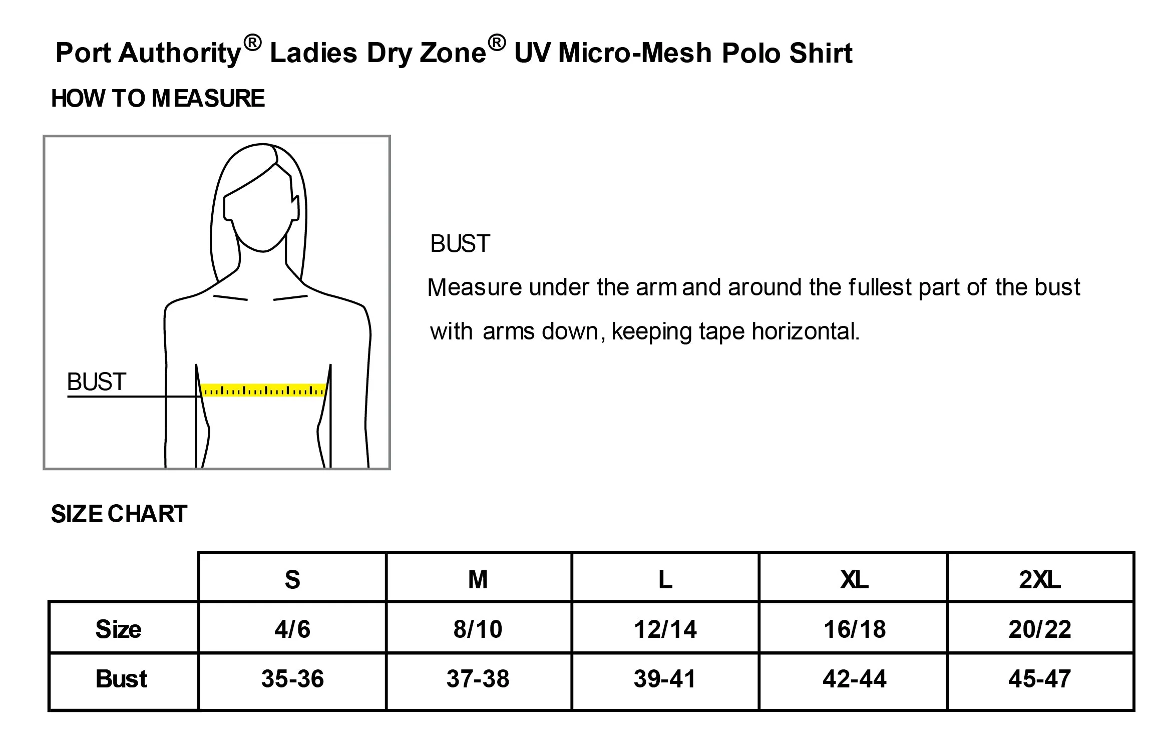 The Citadel, C Star, Club Sports-Running,  Port Authority® Ladies Dry Zone® UV Micro-Mesh Polo