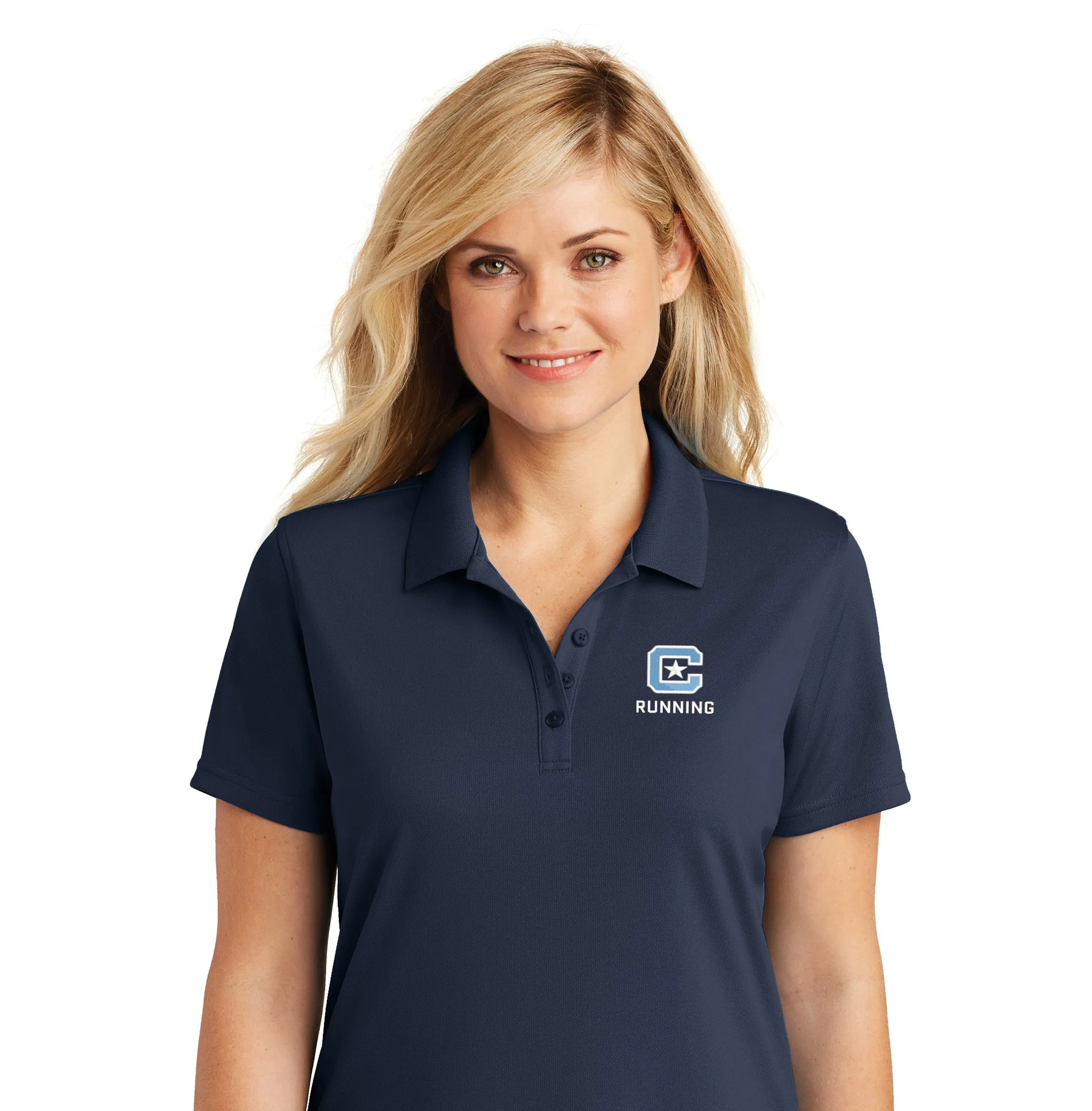The Citadel, C Star, Club Sports-Running,  Port Authority® Ladies Dry Zone® UV Micro-Mesh Polo