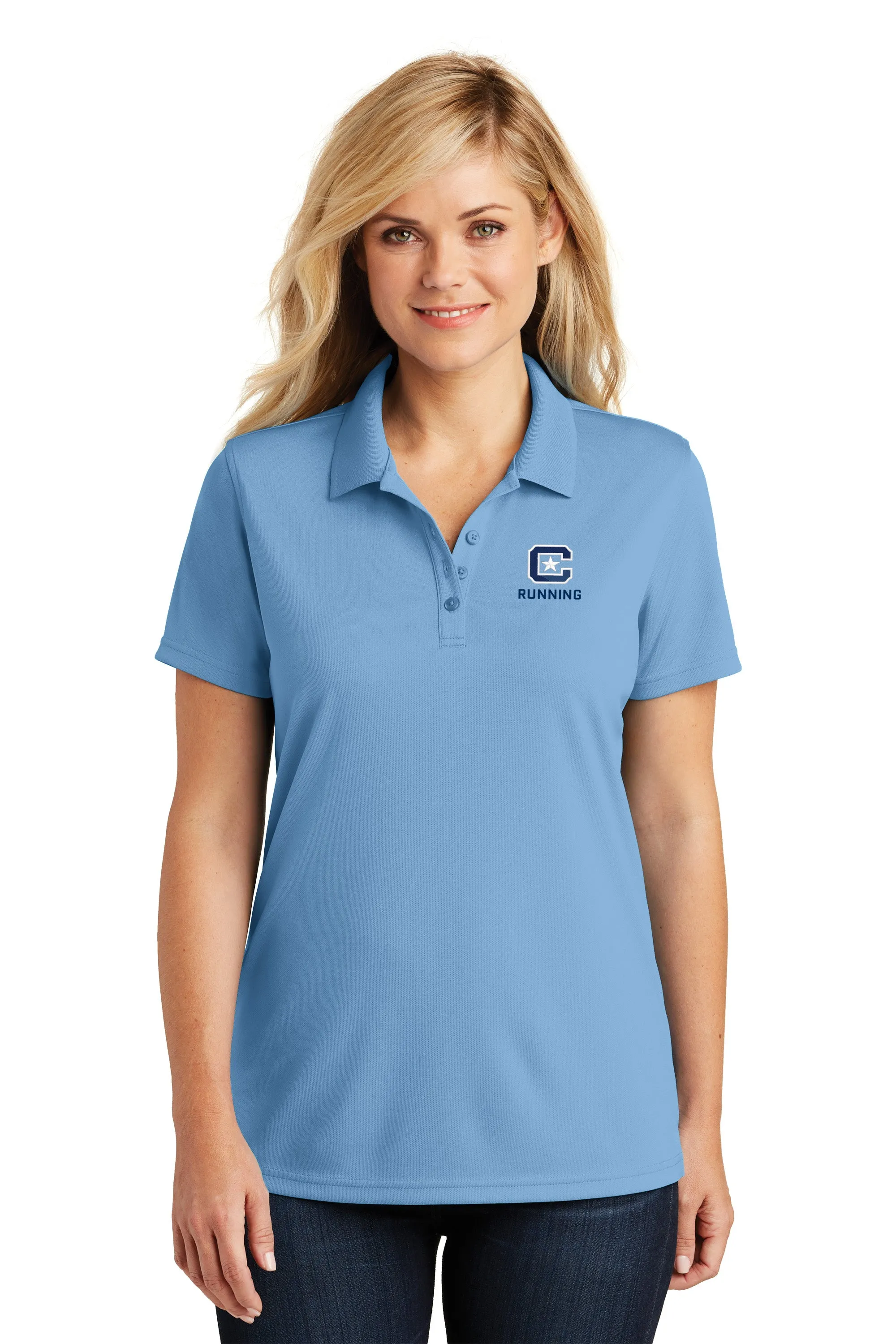 The Citadel, C Star, Club Sports-Running,  Port Authority® Ladies Dry Zone® UV Micro-Mesh Polo