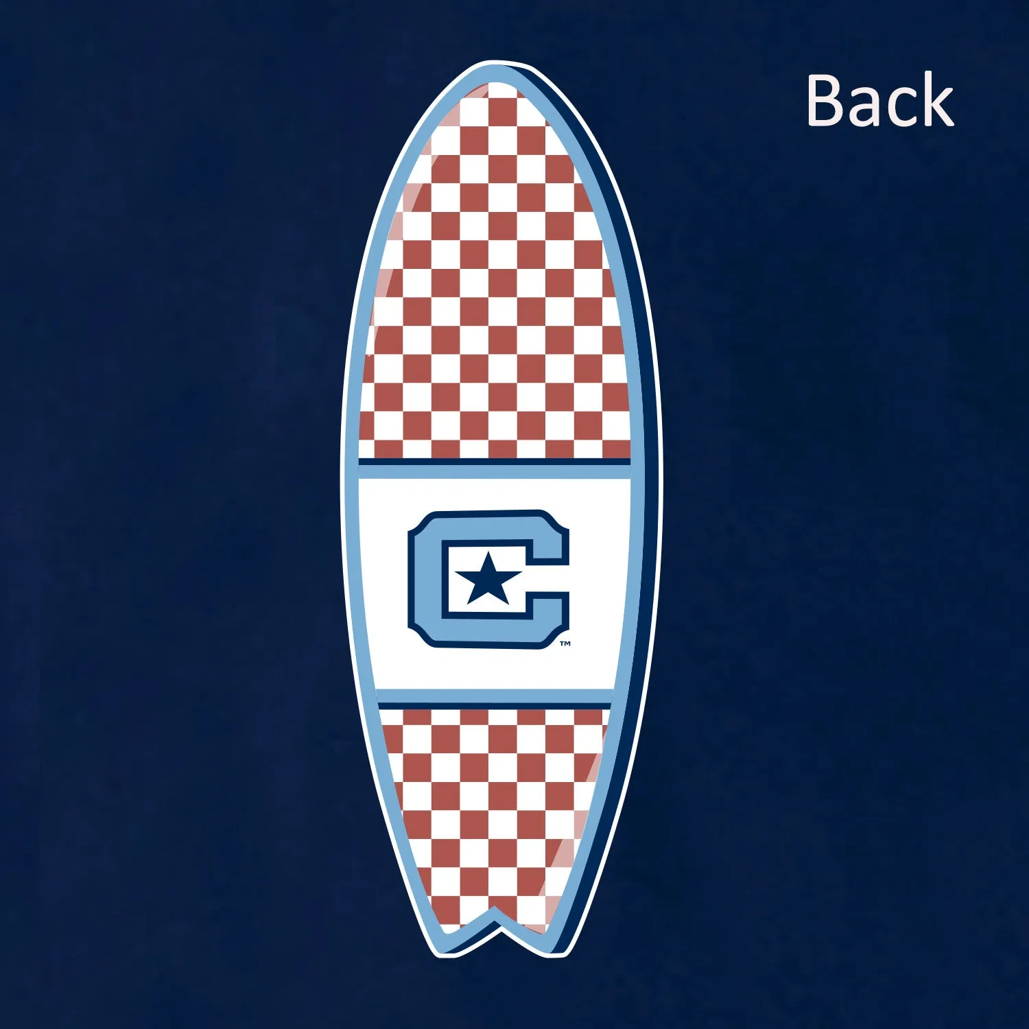 The Citadel, C Star, Club Sports - Surfing Team, Performance T-Shirt