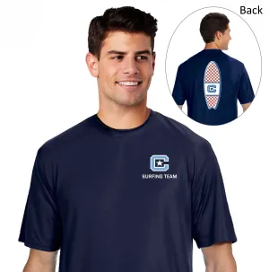 The Citadel, C Star, Club Sports - Surfing Team, Performance T-Shirt