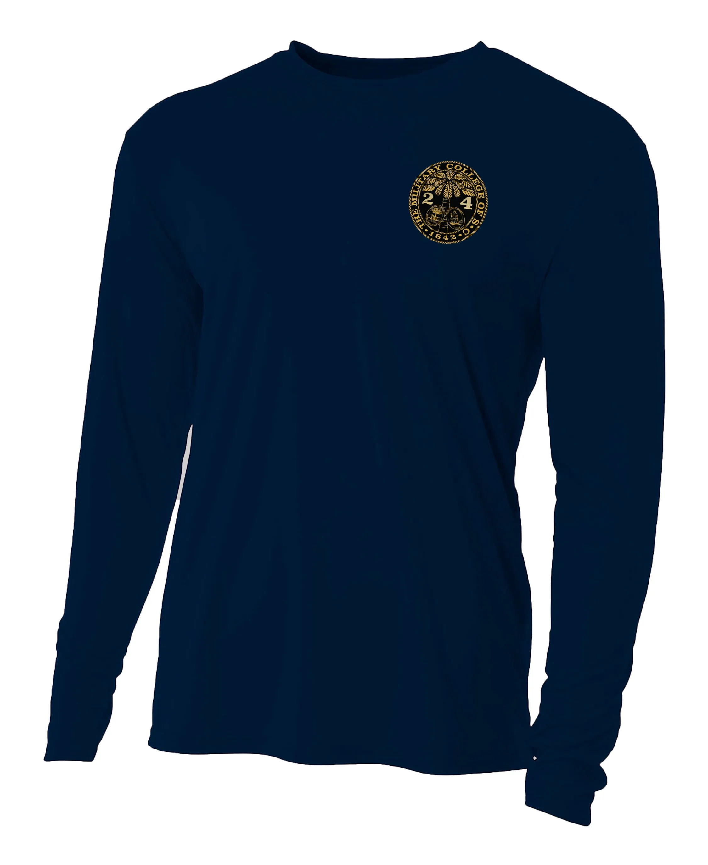 The Citadel, Customizable (Your Year) Ring Bezel Design,  Performance Long Sleeve Tee Shirt
