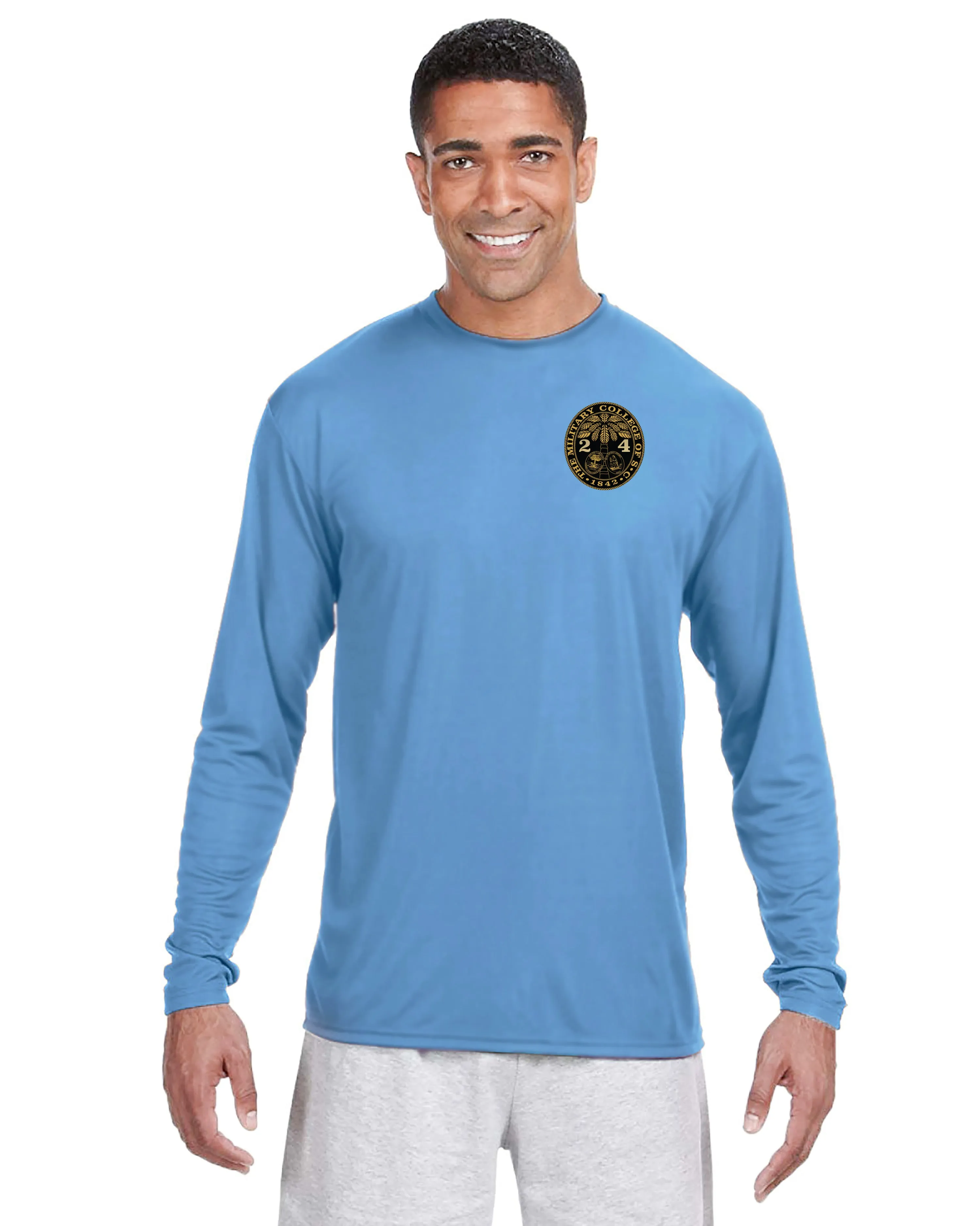The Citadel, Customizable (Your Year) Ring Bezel Design,  Performance Long Sleeve Tee Shirt