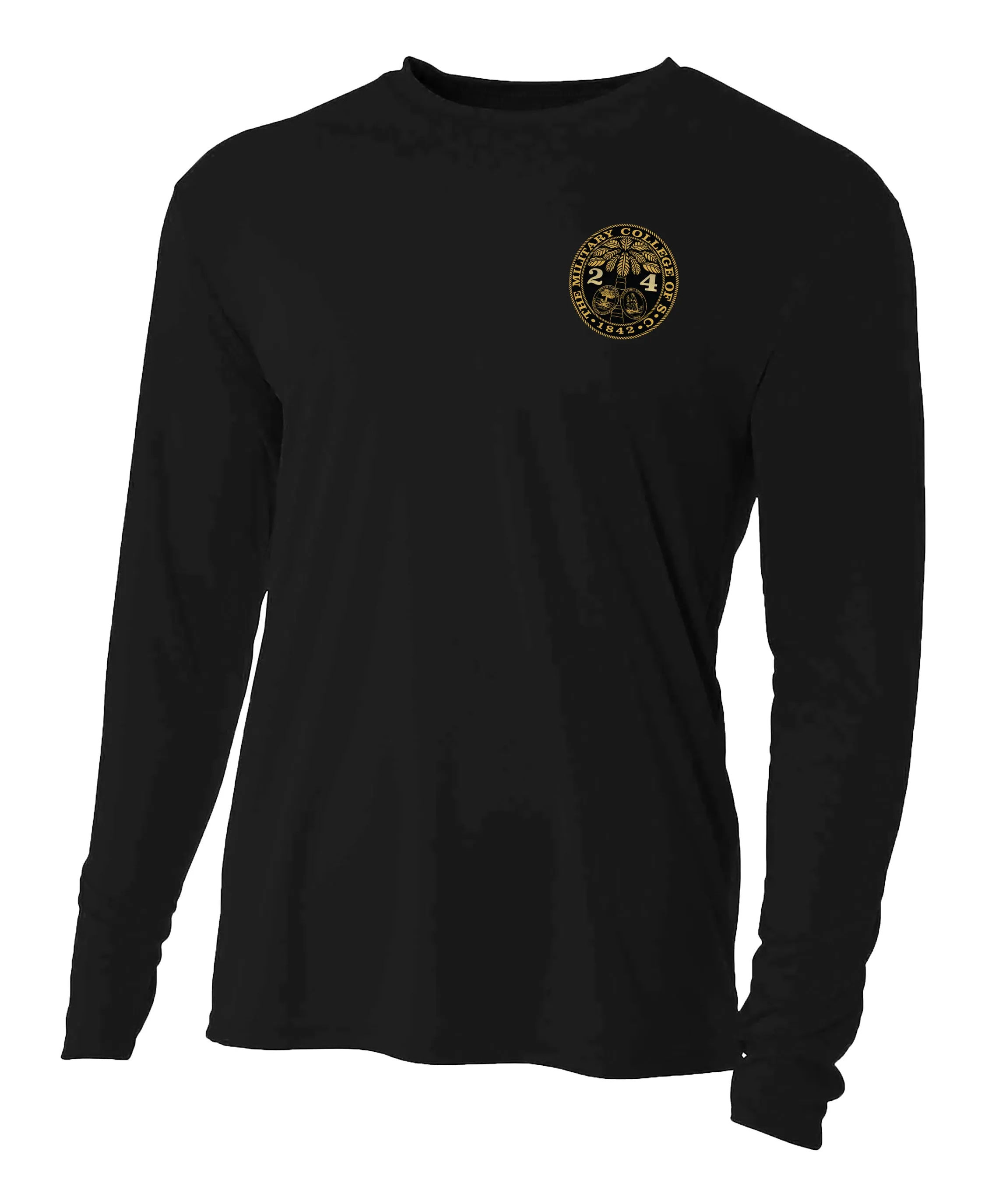 The Citadel, Customizable (Your Year) Ring Bezel Design,  Performance Long Sleeve Tee Shirt