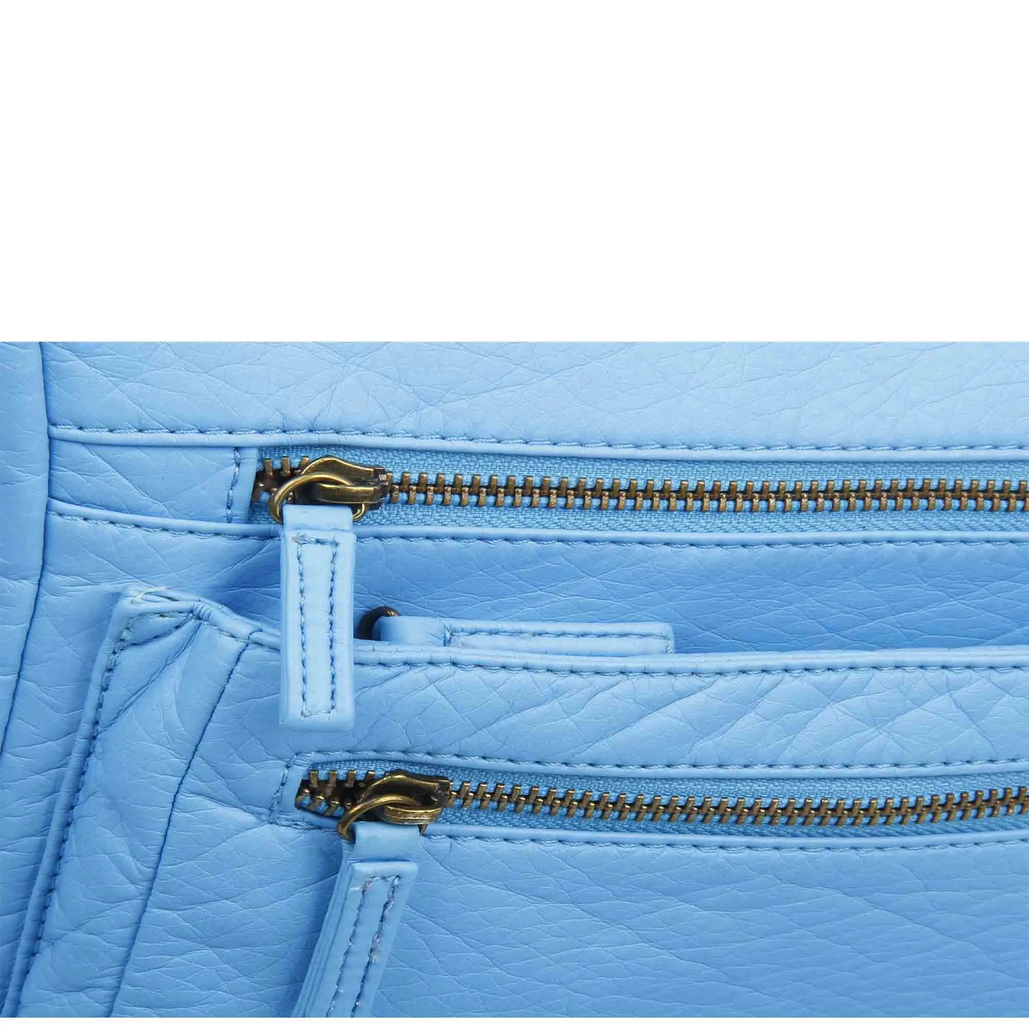 The Elsa Crossbody - Serenity Blue