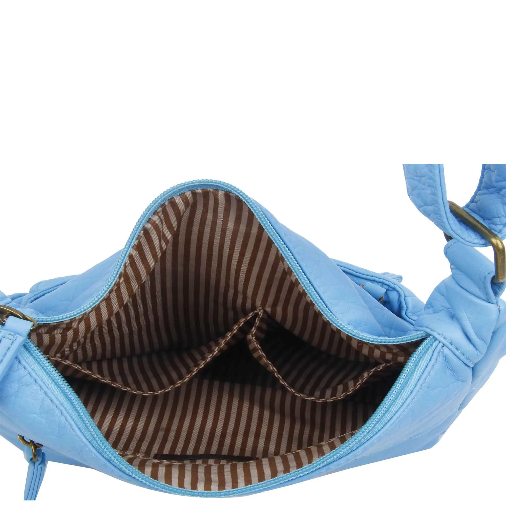The Elsa Crossbody - Serenity Blue