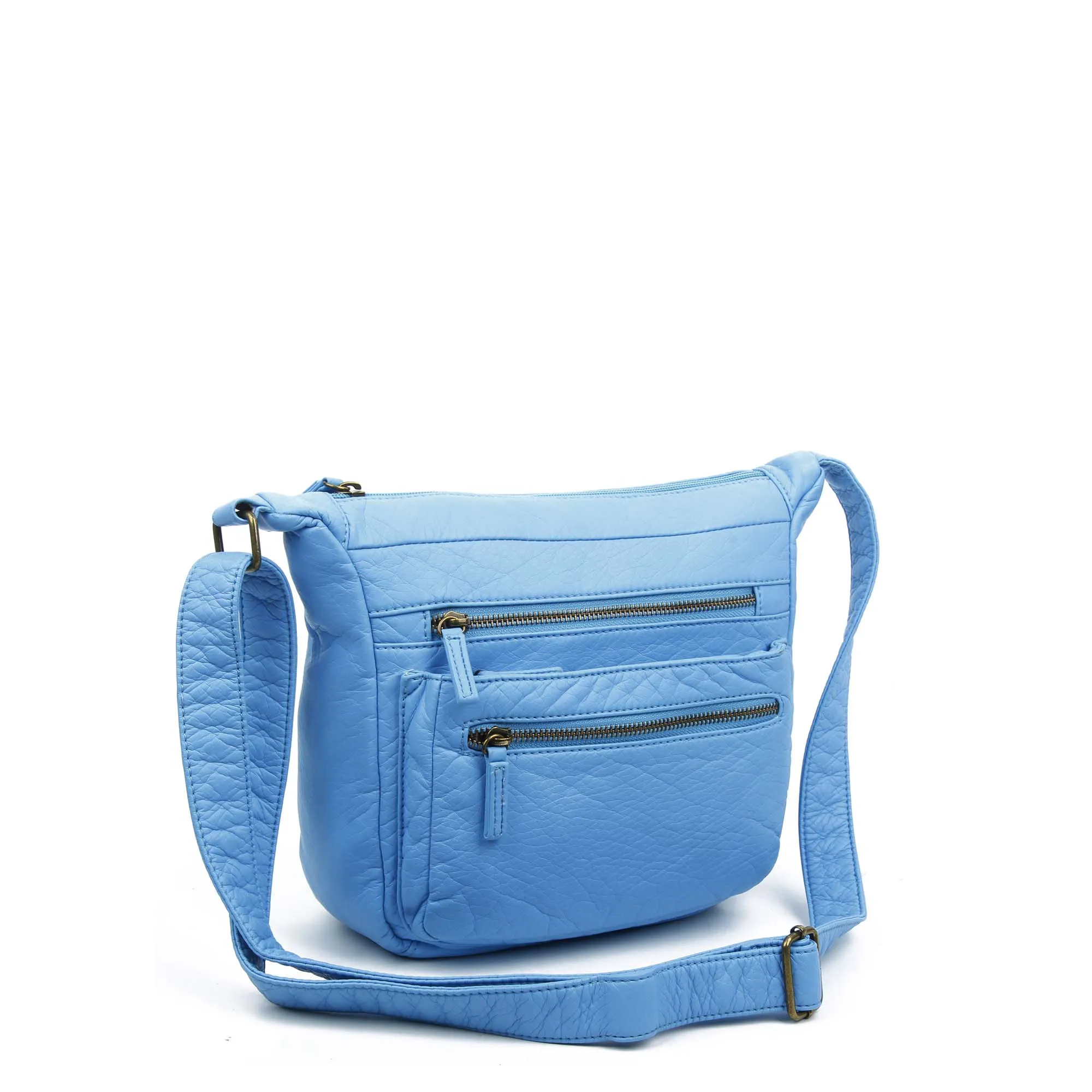The Elsa Crossbody - Serenity Blue