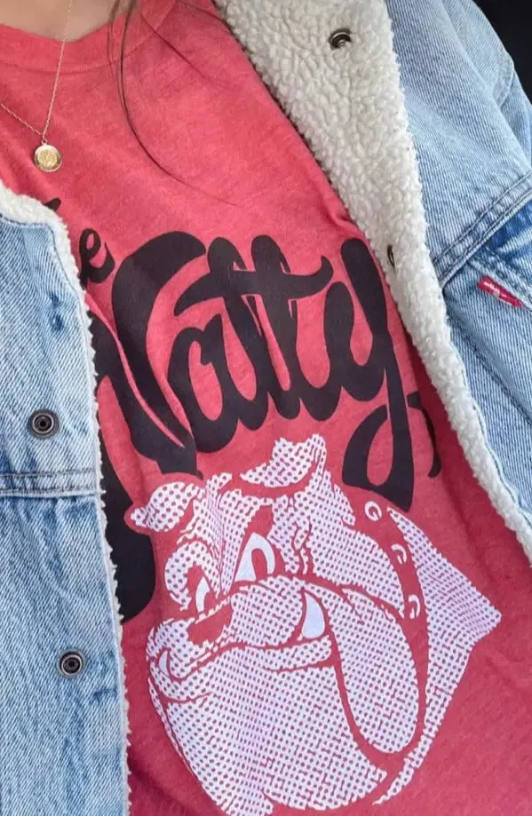 The Natty Georgia Tee Red