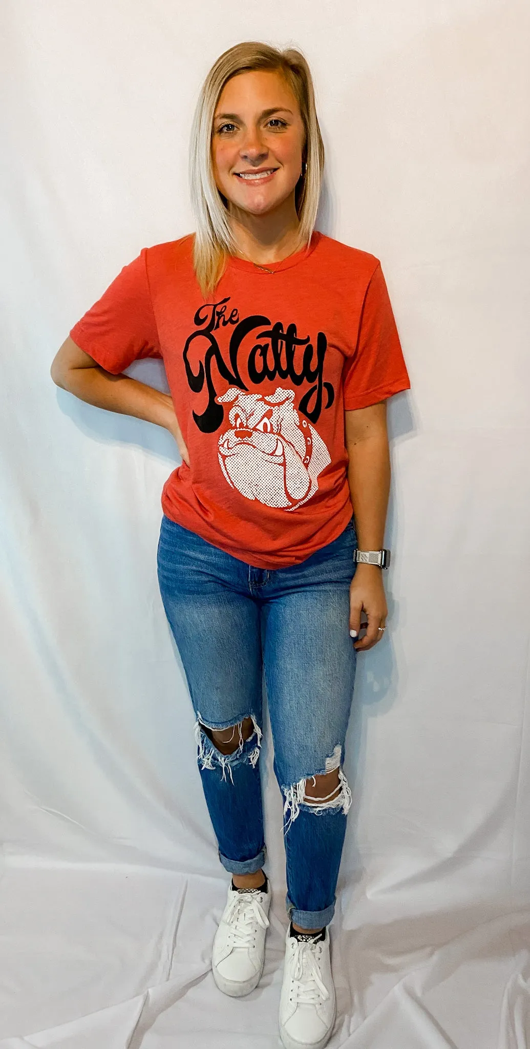 The Natty Georgia Tee Red