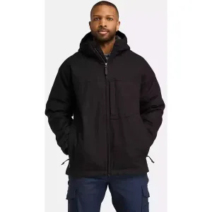 Timberland Pro Men's Gritflex Canvas Hooded Jacket -Black- TB0A5XYQ001