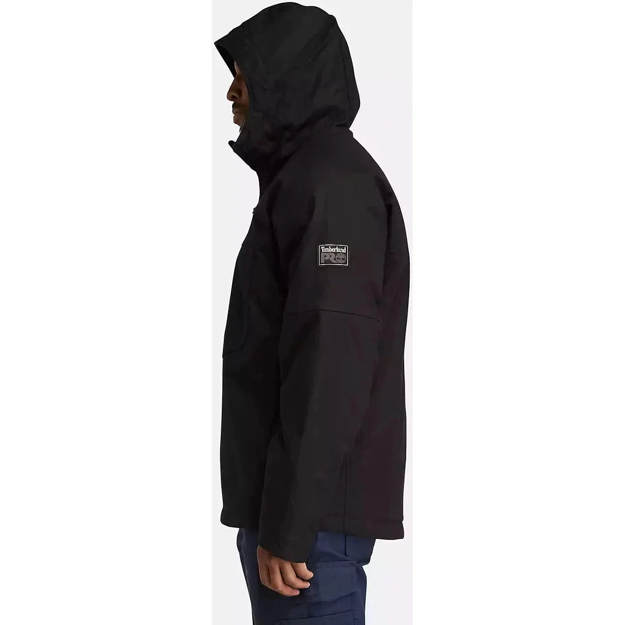 Timberland Pro Men's Gritflex Canvas Hooded Jacket -Black- TB0A5XYQ001