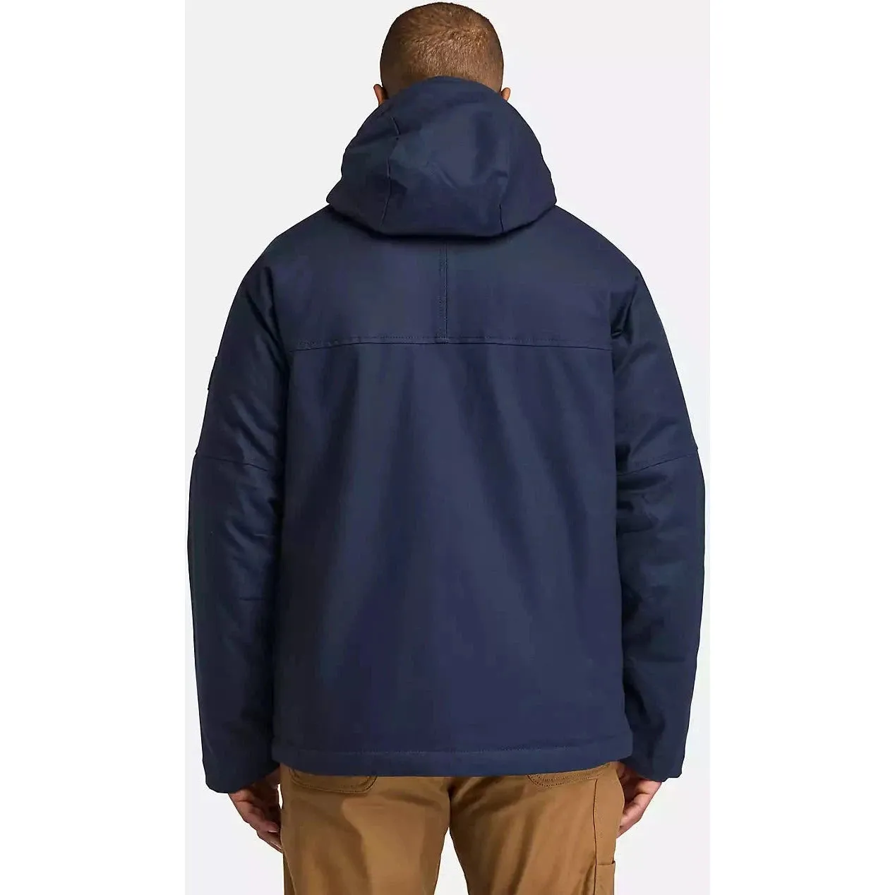 Timberland Pro Men's Gritflex Canvas Hooded Jacket -Navy- TB0A5XYQ019