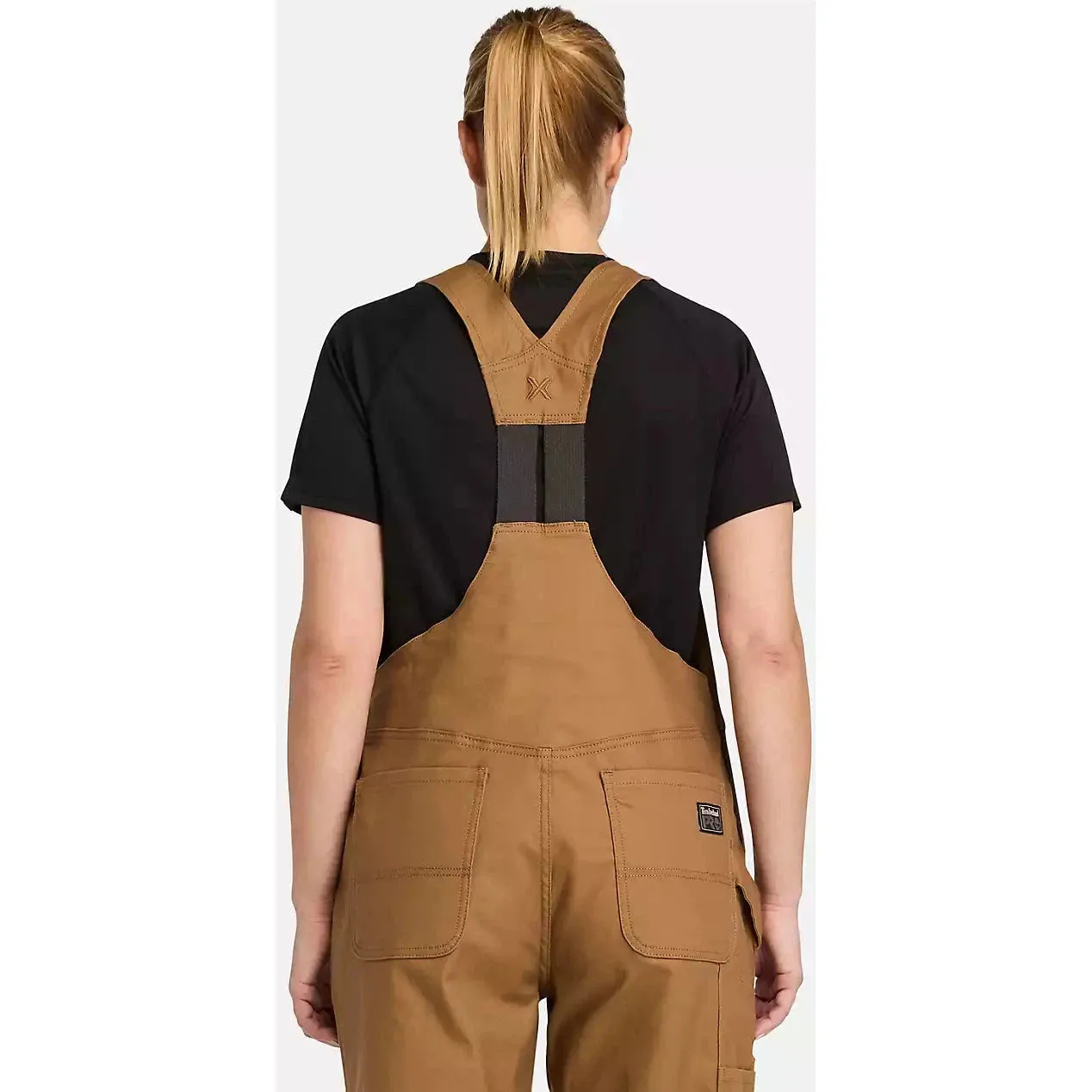 Timberland Pro Women's Gritflex Canvas Overall Bib -Wheat- TB0A5X4UD02