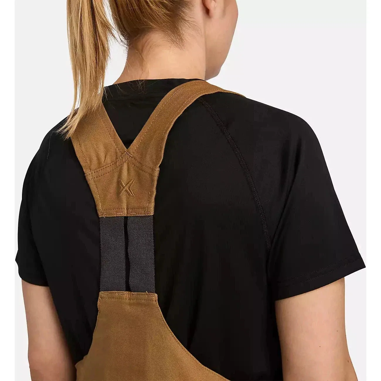 Timberland Pro Women's Gritflex Canvas Overall Bib -Wheat- TB0A5X4UD02