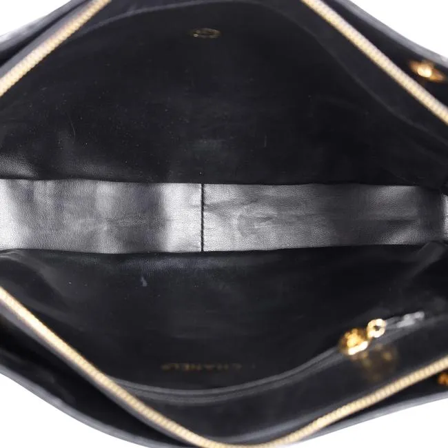 Timeless Tote Bag Black Calfskin