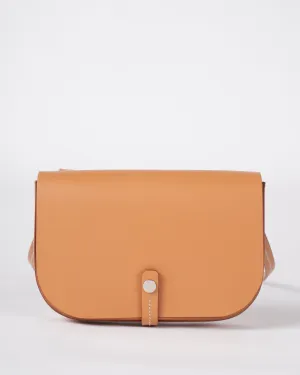 tondina crossbody naturale - natural leather
