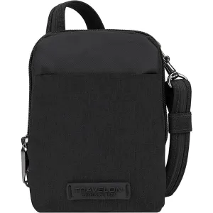Travelon Anti-Theft-Metro-Stadium Mini Crossbody Bag, Black, 4.5 x 6 x 1 | Multiple Colors