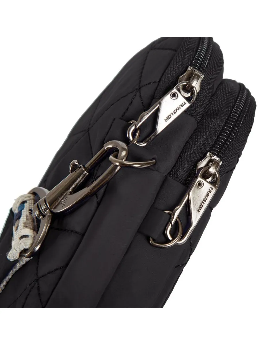 Travelon Boho Anti-Theft 2 Compartment Phone Crossbody - FINAL SALE