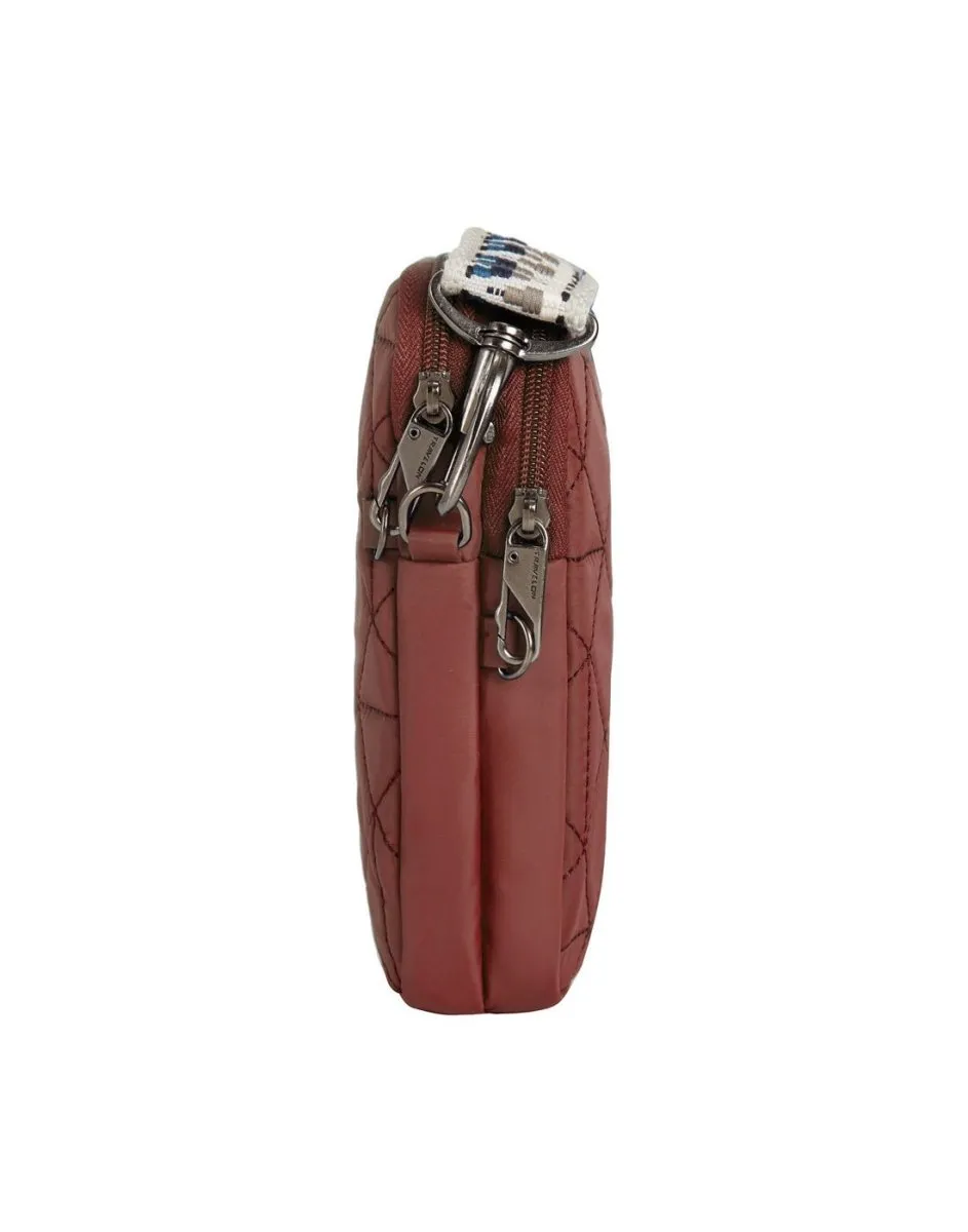 Travelon Boho Anti-Theft 2 Compartment Phone Crossbody - FINAL SALE