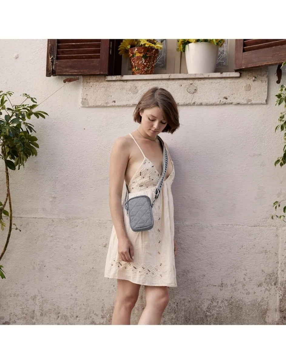Travelon Boho Anti-Theft 2 Compartment Phone Crossbody - FINAL SALE